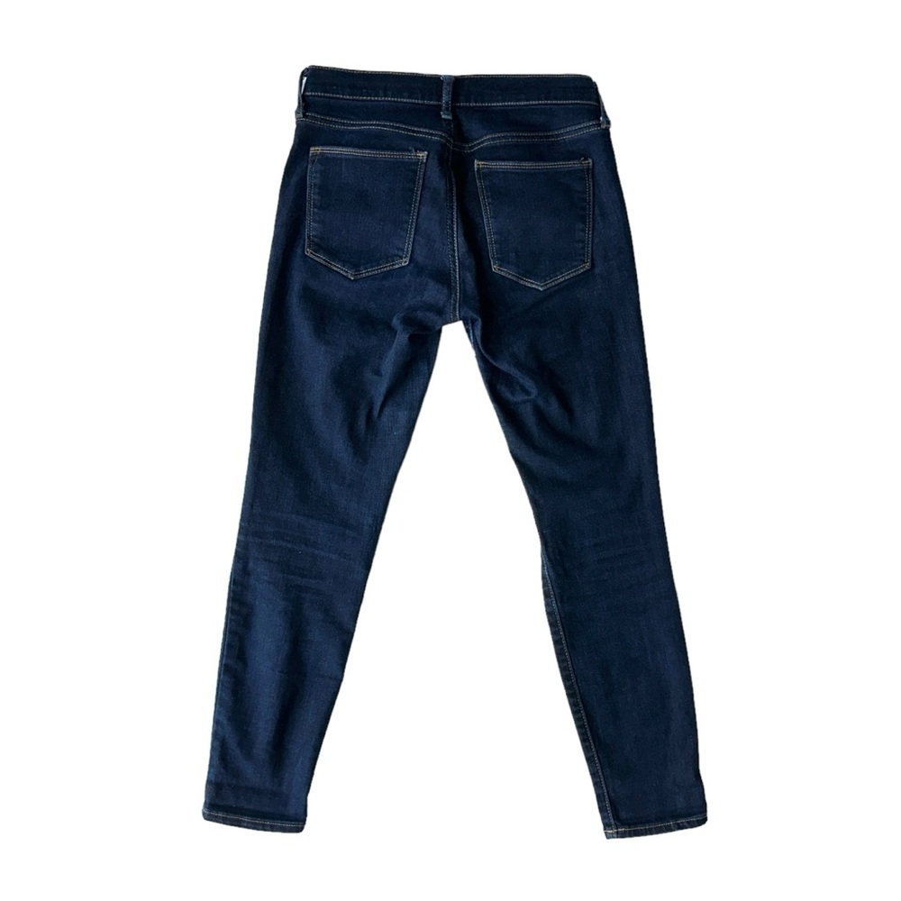 GAP DENIM MID RISE TRUE SKINNY JEANS WOMEN’S SIZE 26 PETITE - Picture 2 of 16